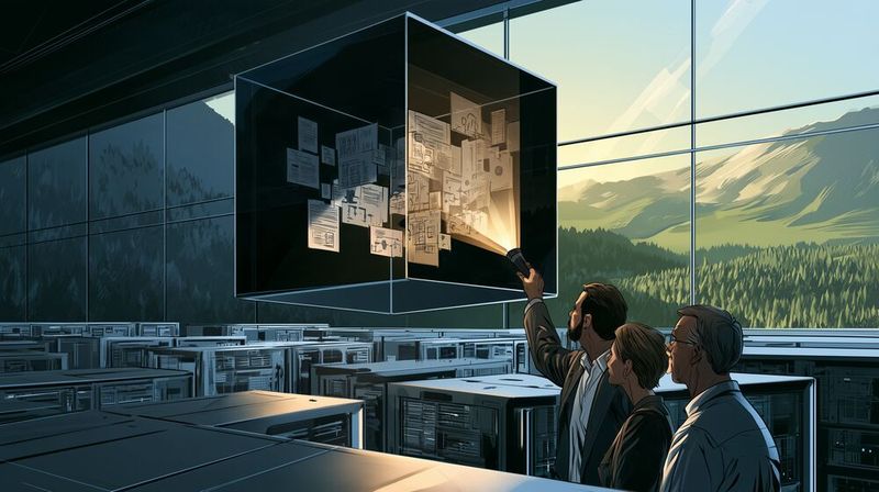 Die entscheidenden Fragen sind oft nicht mehr technischer Natur, denn in Projekten rund um KI geht es häufig um Compliance-Angelegenheiten.(Bild:  Midjourney / KI-generiert)