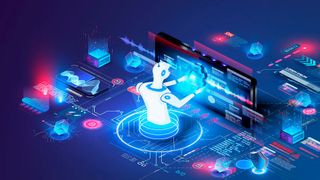 Bei der intelligenten Automatisierung werden Robotic Process Automation (RPA), künstliche Intelligenz, Machine Learning und Natural Language Processing kombiniert. (Bild: ZinetroN - stock.adobe.com)