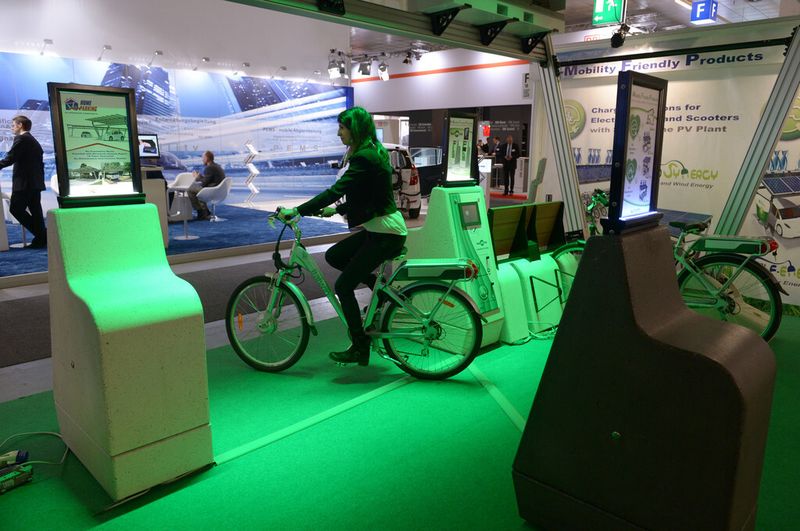 Metropolitan Solutions: So ist man morgen in der Stadt mobil.  (Bild. Deutsche Messe)