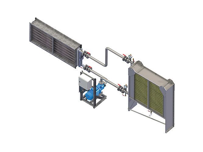 Das Wärmerückgewinnungssystem Hitec Economizer hat Leichtmetall-Rippenrohren mit der Beschichtung Polual HTCS, die Temperaturen bis zu 400 °C widersteht. (Bild: GEA Heat Exchangers)