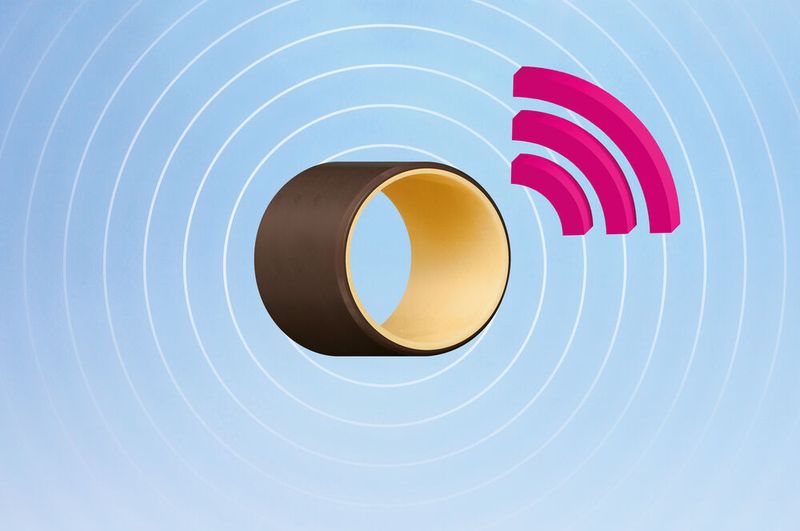 Auch die Gleitlagertechnik bekommt von Igus Intelligenz eingehaucht. (Bild: Igus)