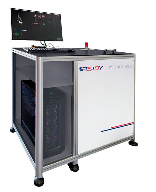 The new Ready Corex 250 industrial X-ray CT system from LK Metrology is designed for inspection and measurement on the shop floor.(Source:  LK Metrology)