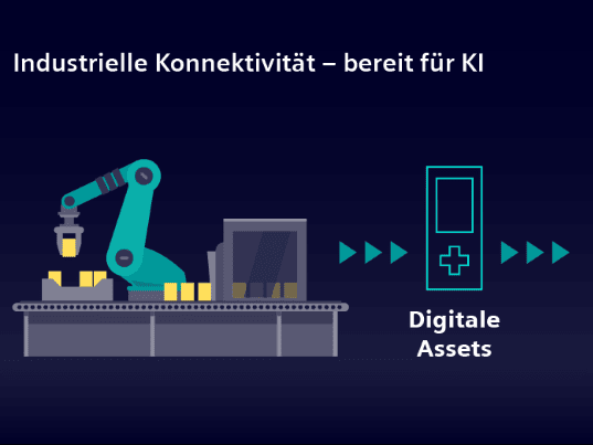 Die industrielle KI bietet Zuverlässigkeit, Sicherheit und Präzision, die in der Fertigungsumgebung erforderlich sind.(Bild:  Siemens)