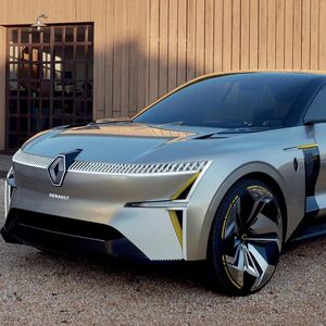 Im Normalfall ist das – intern auch Z36 genannte – Konzeptfahrzeug mit einer Akkukapazität von 40 Kilowattstunden ausgerüstet.(Bild:  Renault)