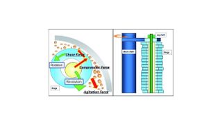 Die Hauptbestandteile der Micros sind der Behälter, die im Behälter rotierende Antriebswelle und mehrere mit dieser Welle verbundenen, parallel angeordneten Achswellen. Jede dieser Achswellen ist mit freibeweglichen Mahlscheiben bestückt. (Bild: Nara)