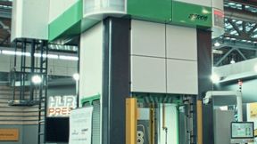 Die Baureihe Servo wurde Ende 2024 auf den Markt gebracht und ist die erste Presse von Hürsan Pres mit servohydraulischem Antriebssystem. (Bild: Baumüller)