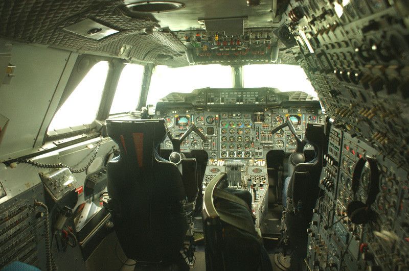 Das ist das Cockpit der Concorde. (Bild: Ostler)
