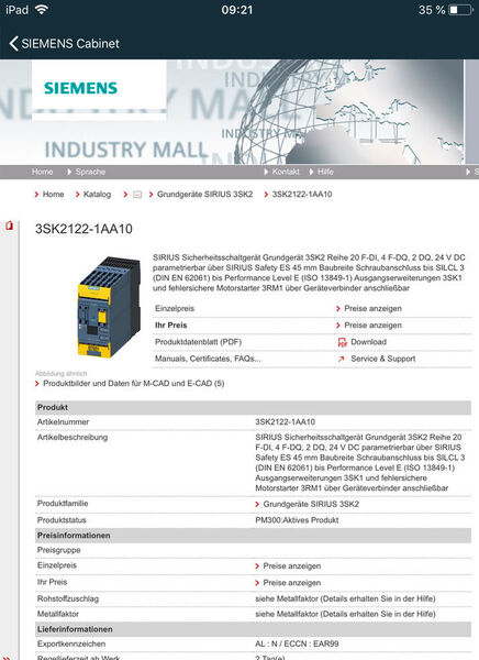 Mit der App kann für die Inbetriebnahme und Instandhaltung einfacher auf die digitale Dokumentation zugegriffen werden. (WSCAD)