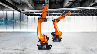 Die Roboter KR Quantec soll bei Volkswagen Navarra im nordspanischen Pamplona im Karosserierohbau zum Einsatz kommen. (Bild: Kuka Group)
