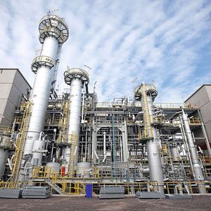 Ein Teil des PA12-Anlagenkomplexes in Marl