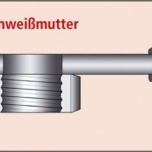 Das Problem bisher: Bei nur wenigen möglichen Gewindegängen, vor allem in dünnen Blechen, mussten bisher Schweiß- und Nietmuttern verwendet werden. Bild: Ontool