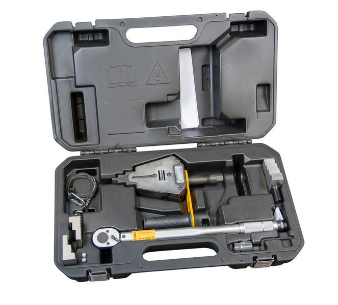 Der Flanschspreizer wird zusammen mit einem Drehmomentschlüssel ausgeliefert, der den Antrieb übernimmt. (Atlas Copco Tools)
