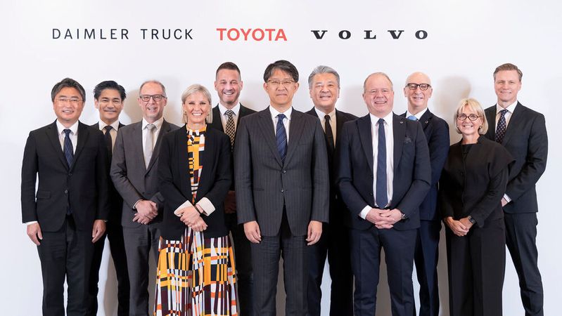 Daimler Truck, Volvo und Toyota bauen ihre Zusammenarbeit aus – im Mittelpunkt steht cellcentric(Bild:  Copyright © Daimler Truck AG)