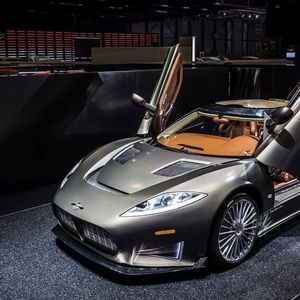 Die Sportwagenschmiede Spyker war nach dem Desaster um die Rettung und Übernahme des schwedischen Autobauers Saab von der Bildfläsche verschwunden. 2017 auf dem Genfer Salon war sie dann mit dem C8 Preliator wieder da.(Bild:  Spyker)