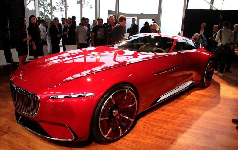 Offiziell heißt das Konzept „Vision Mercedes-Maybach 6“. (Daimler)