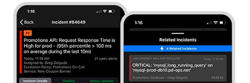 PagerDuty hat seiner Incident-Management-Plattform ein Update spendiert.(Bild:  PagerDuty)