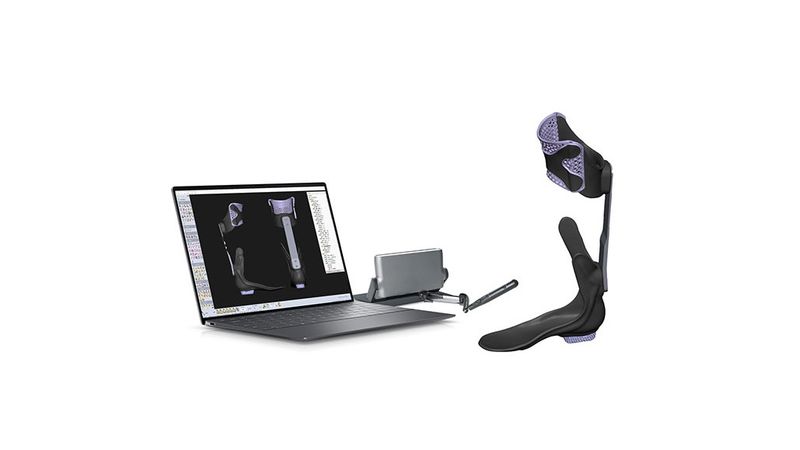 Individuell angepasste Einlagen, erstellt mit Geomagic Freeform.(Bild:  Mit freundlicher Genehmigung von Advanced 3D, via Hexagon.)