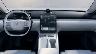 Start-up NIO setzt den Rattan-Werkstoff Karuun serienmäßig als Furnier in 14 Interieurteilen seines neuen Elektroautos ET7 ein. Es wird 2022 auf den Markt kommen.  (Karuun)