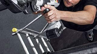 Mit Megapress steht die schnelle und sichere Pressverbindungstechnik von Viega jetzt auch für Installationen aus dickwandigem Stahlrohr zur Verfügung. (Bild: Viega)