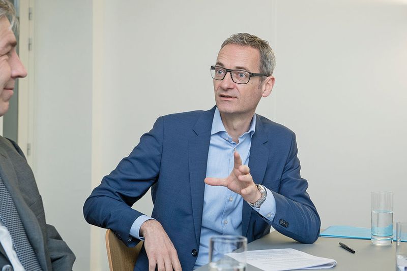 „Wir müssen in Technologien investieren und weiter an den Rahmenbedingungen arbeiten, um wettbewerbsfähiger zu werden.“ Peter Dietrich (Direktor Swissmem) (Thomas Entzeroth/VBM)