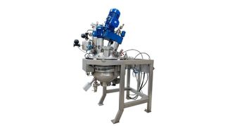 Pilotanlage mit Rosenmund-Kugeltrockner (De Dietrich Process Systems)