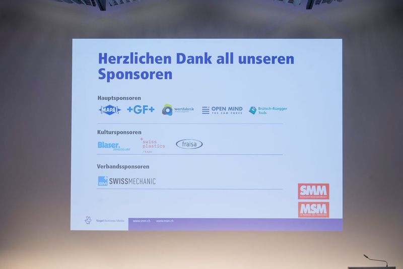 Vielen Dank an unsere Sponsoren - sie tragen wesentlich zum Erfolg des SMM-Kongress bei. (Thomas Entzeroth)