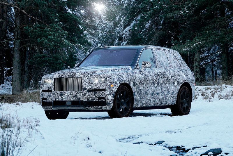Das neue Rolls-Royce-Modell heißt Cullinan. (Rolls-Royce)