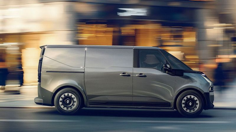 Marken-Premiere: Der neue Trafic ist das erste Fahrzeug von Renault mit 800-Volt-Technik. (Bild: Renault)