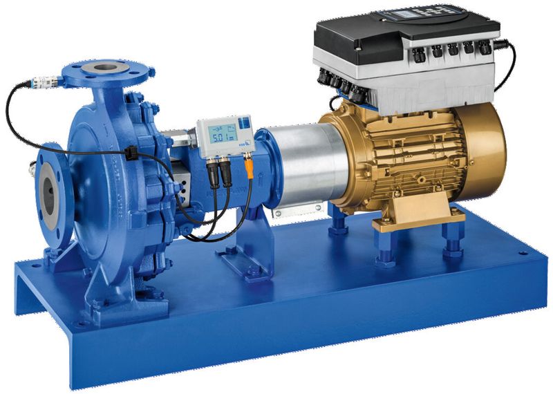 Sie läuft und läuft und läuft: Mittlerweile ist die siebte Generation der Etanorm-Pumpen auf dem Markt.  (KSB)