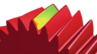 In Kisssoft kann nun eine Kontaktanalyse für asymmetrische Zahnräder durchgeführt werden. (Kisssoft)