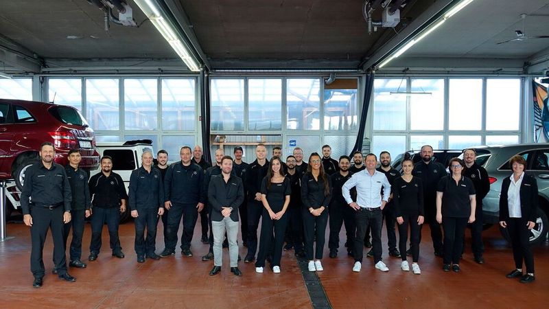 Den dritten Platz teilten sich 2020 das Autohaus Durst in Ostfildern und ... (Bild: Rosenow/»kfz-betrieb«)