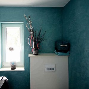 Die kunstvollen Marmor-Putze verleihen jedem Raum eine ganz besondere Atmosphäre.