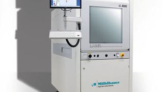 Die Etikettieranlage LL3300. (Bild: Mühlbauer)