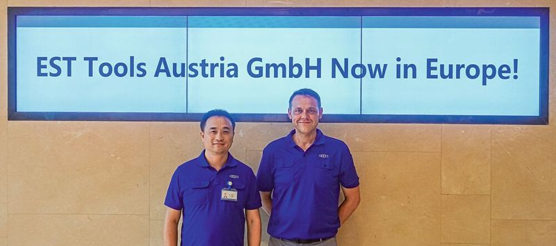 Die neuen EST-Geschäftsführer in Salzburg: Chen Ziyan und Michael Rimner (v.l.). (Bild: EST)