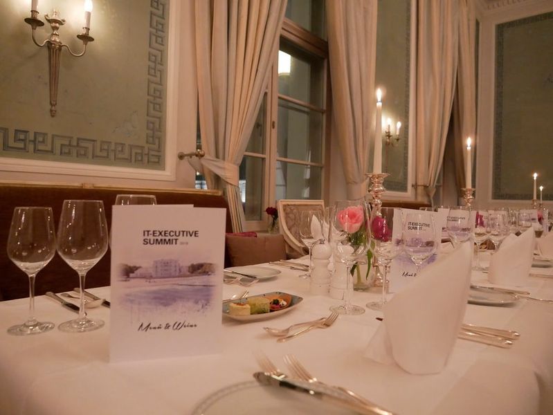 Nach viel geistigem Input durfte auch das leibliche Wohl nicht zu kurz kommen.  (Vogel IT-Medien GmbH)