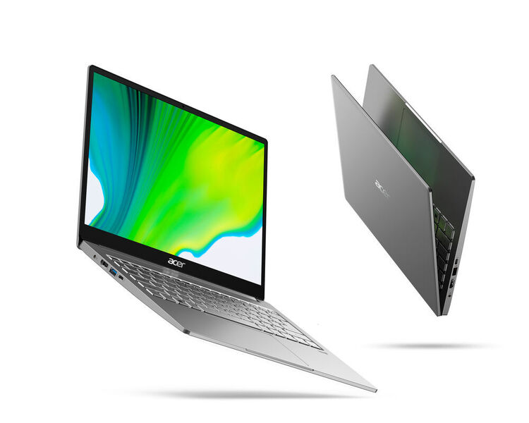 Das Acer Swift 3 mit 2K-Display basiert auf Intels Ice-Lake-Prozessoren und verfügt über eine zusätzliche Nvidia-GPU. (Acer)