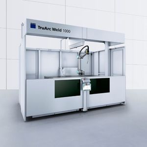 Die Programmierung des TruArc Weld 1000 ist extrem simpel gestaltet. Schweißfachkräfte werden so ohne großen Schulungsaufwand zum Programmierer, ein E-Learning genügt. (Trumpf)
