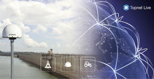 (Die GNSS-Vermessungsgeräte empfangen und verarbeiten die Signale globaler Navigationssatellitensysteme zur Positionsbestimmung. Bild: Topcon Deutschland Positioning GmbHx)