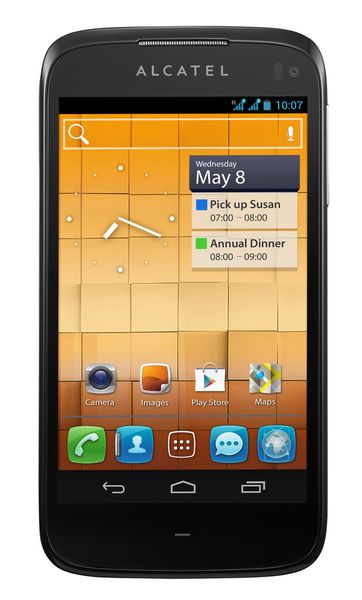 Auf dem Smartphone sind bereits Spiele und Apps vorinstalliert. (TCT Mobile)