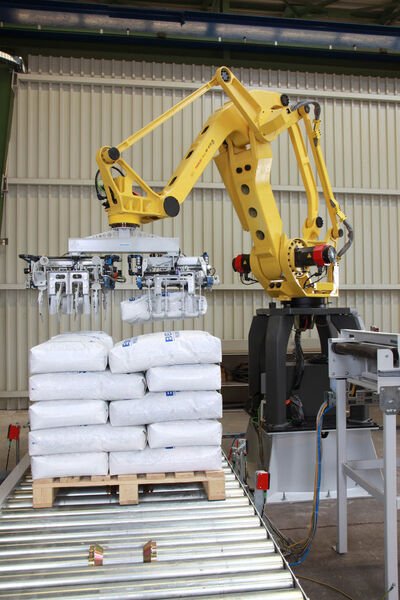 Beumer Robotpac - bagged goods palletised efficiently  (Picture: Beumer)