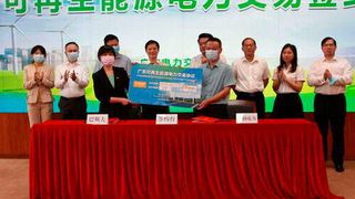 On June 22, 2021, BASF and China Resources Power made the first deal under the new renewable energy trading rules in Guangdong province, China.  (BASF)