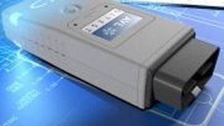 Mit zwölf Zentimetern Länge und fünf Zentimetern Breite ist das VCI 1000 das weltweit kleinste Fahrzeugdiagnose-Interface. (Foto: AVL)