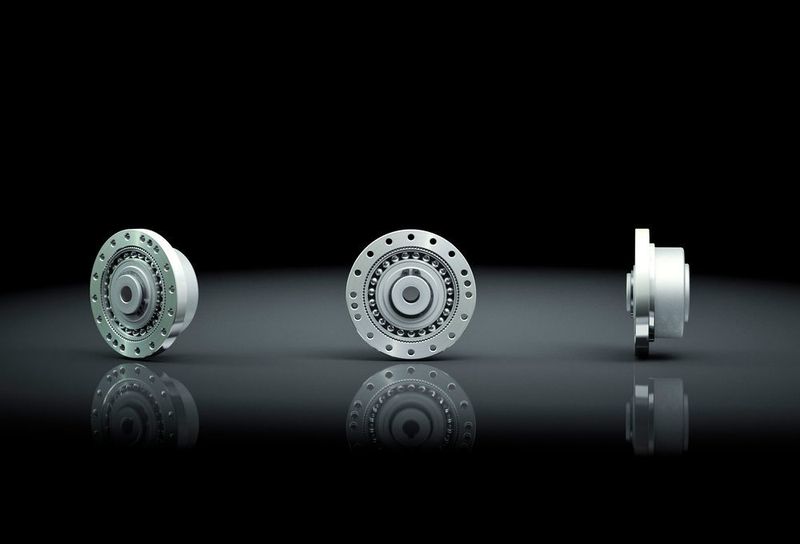 Die Einbausätze der Baureihe CSG-2A sind in zehn Baugrößen mit den Untersetzungen 50, 80, 100, 120 und 160 erhältlich. (Harmonic Drive)