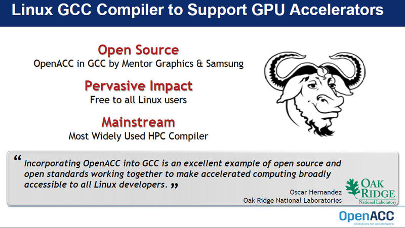 Abbildung 5: Nvidia unterstützt den im HPC-Umfeld am meisten genutzen Compiler: Linux GCC (Bild: Nvidia)
