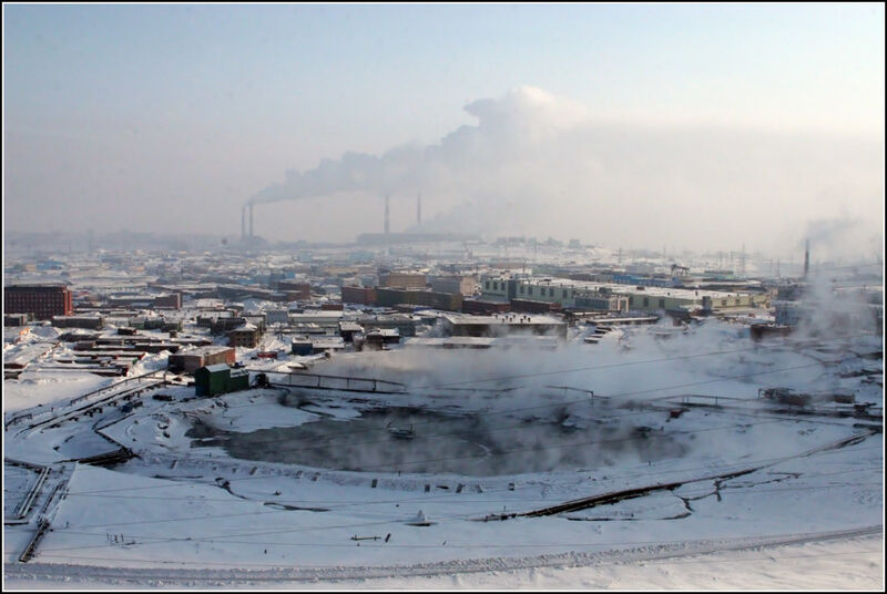 Rank 7: Norilsk, Russia (copper, nickel) with 135,000 vulnerable people in 2013.(Image: Stanislav Lvovsky on April 16th, 2008 - CC-BY-NC-ND 2.0, https://www.flickr.com/photos/lvovsky/2417963427/) (Image: Stanislav Lvovsky)