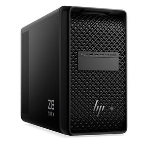 Mit dem optionalen Max Side Panel, es vergrößert das Gehäuse um 15 Prozent, finden sogar vier RTX-Pro-6000-Blackwell-Karten in der Max-Q-Workstation-Ausgabe Platz. In dieser Konfiguration ist der Rechner allerdings für den Einsatz im Rack bestimmt. (Bild: HP)