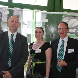 Die Führungsspitze von Tox mit Geschäftsführer Dr. Hinrich Dohrmann, Gesellschafterin Stefanie Reich und Geschäftsführer Dr. Wolfgang Pfeiffer (v. li.) sieht im Clinchen noch viel Potenzial.