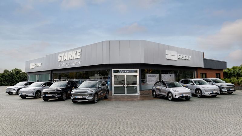 Der neue Geely-Store in Wallenhorst.(Bild:  www.weigl.biz)