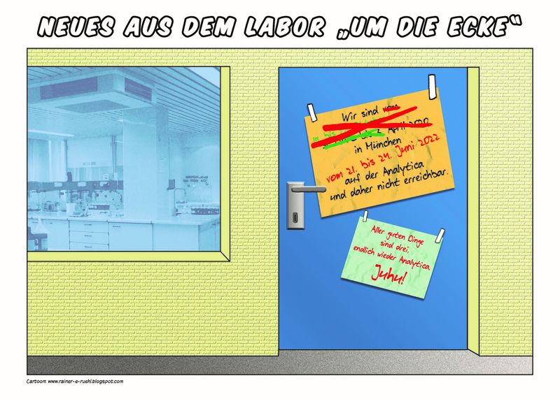 Übersicht unserer Bildergalerien (Comic: www.rainer-e-ruehl.blogspot.com) (LABORPRAXIS/Rühl)