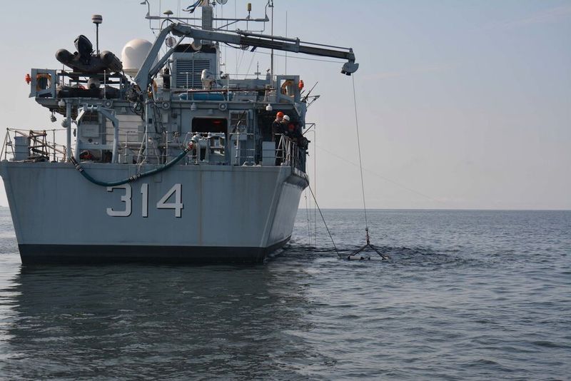 Einige Kriegswaffen konnten schon unter enormem Zeit- und Geldaufwand erfolgreich geborgen werden. Bildquelle: 